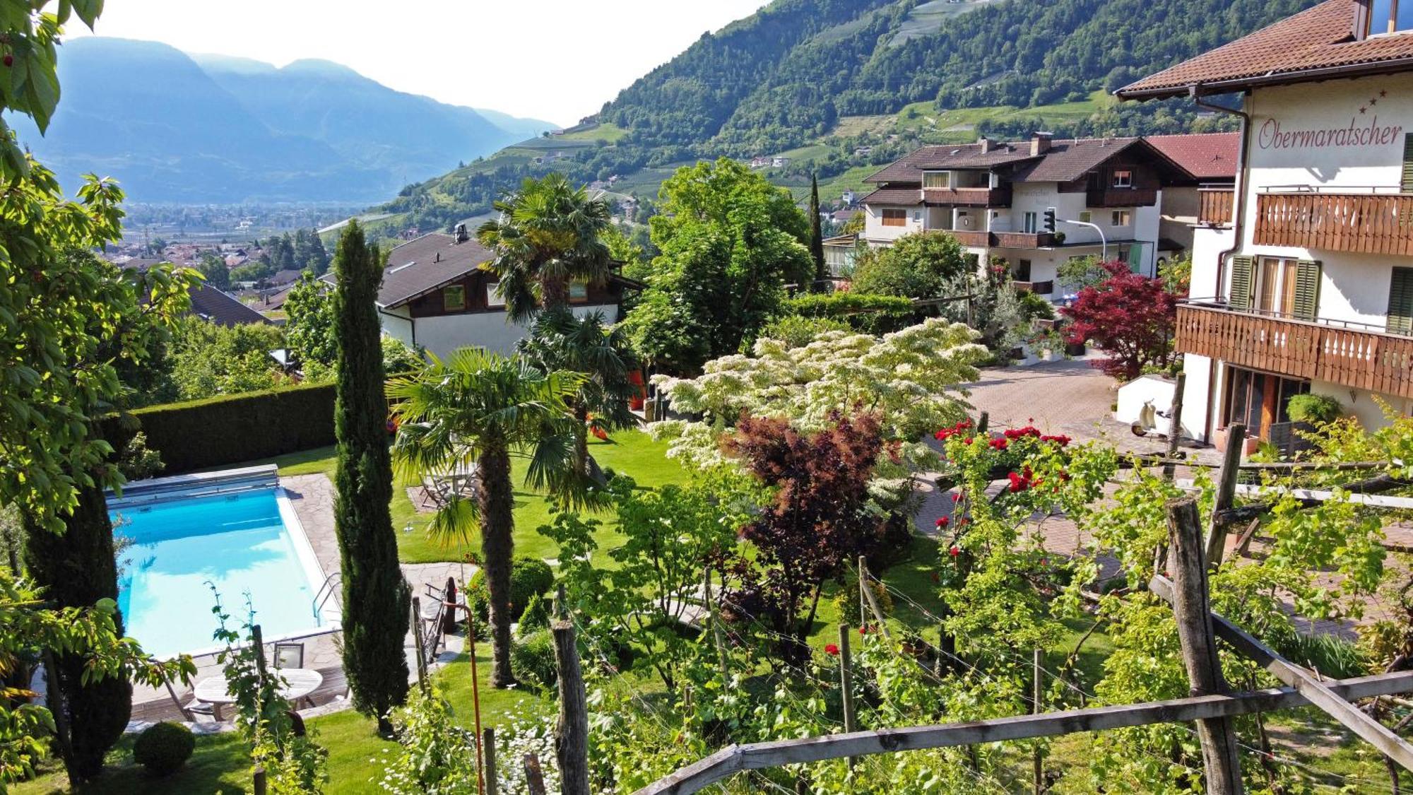 Obermaratscher Apartments Residence ラグンド エクステリア 写真